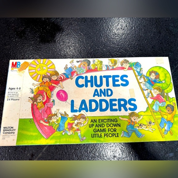 Vintage Milton Bradley Chutes And Ladders Educational Game 1978 complete - Picture 1 of 6